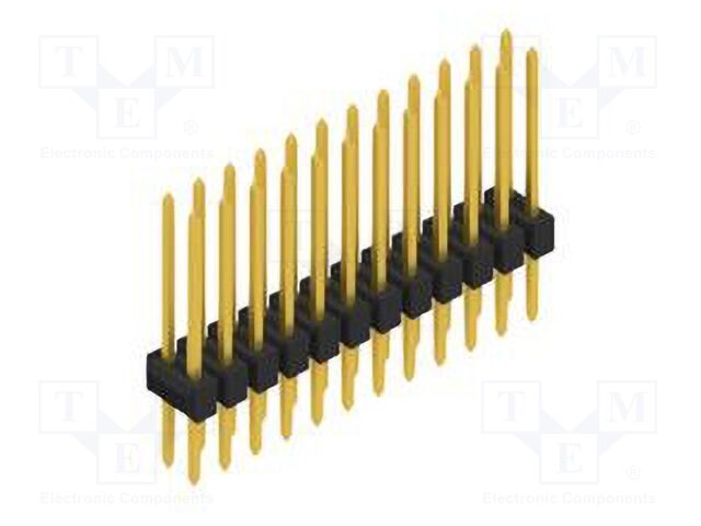 Connector: pin strips; pin header; male; PIN: 24; 2.54mm; THT; 2x12