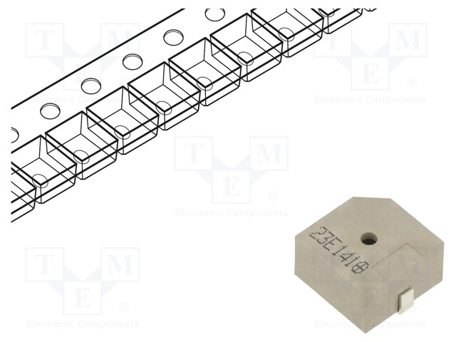 Sound transducer: electromagnetic alarm; freson: 2.4kHz; 30mA