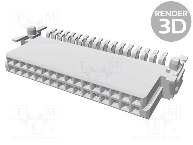Connector: PCB to PCB; female; PIN: 32; 1.27mm; Series: har-flex