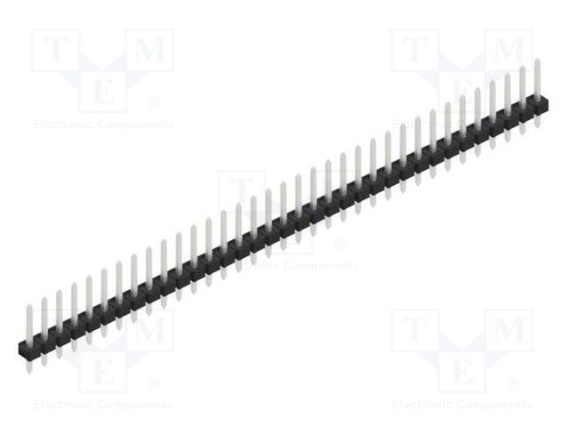 Connector: pin strips; pin header; male; PIN: 35; 2.54mm; THT; 1x35