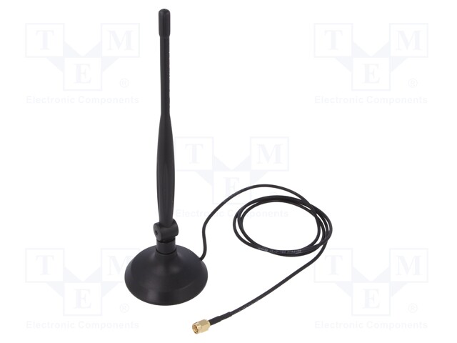 Antenna; black; SMA; 5dB; 50Ω