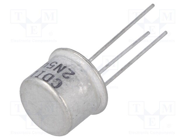 Transistor: PNP; bipolar; 200V; 1A; 1/10W; TO39