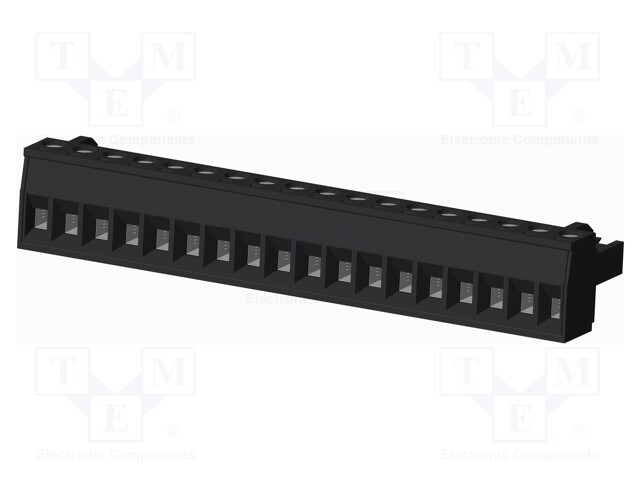 Connector: pluggable terminal block; plug; female; straight; 5mm