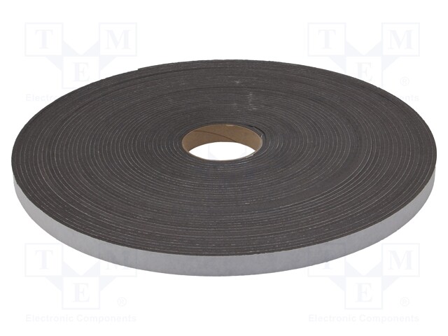 Tape: sealing; W: 20mm; L: 30m; Thk: 4mm; grey; rubber hot-melt; 130%