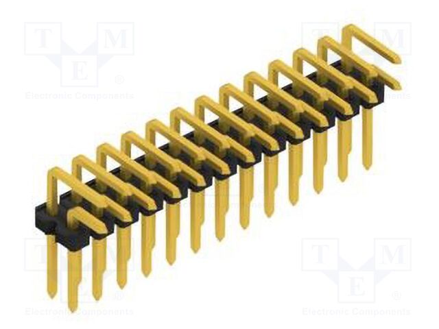 Connector: pin strips; pin header; male; PIN: 26; 2.54mm; THT; 2x13
