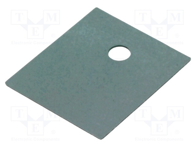 Heat transfer pad: silicone; TOP3/1; 0.4K/W; L: 20.5mm; W: 17.5mm