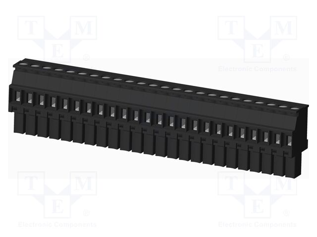 Connector: pluggable terminal block; plug; female; angled 90°