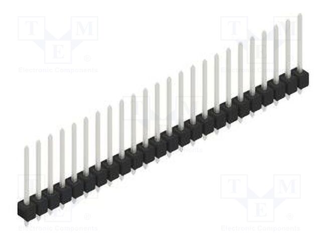 Connector: pin strips; pin header; male; PIN: 24; 2.54mm; THT; 1x24