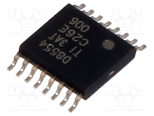 IC: D/A converter; 16bit; 200ksps; Ch: 4; TSSOP16; -40÷105°C; ±1LSB