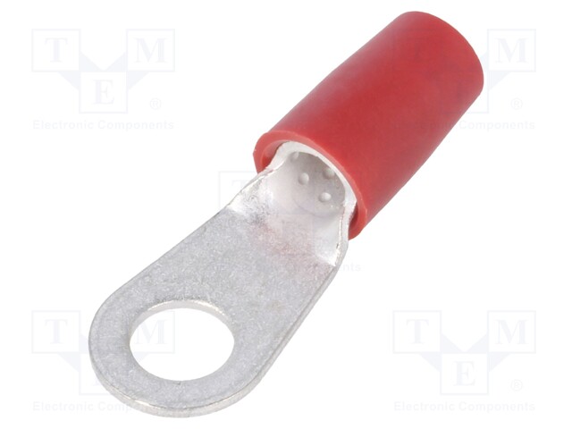 Ring terminal; M6; Ø: 6.35mm; 6.64÷10.5mm2; crimped; for cable