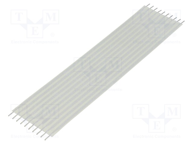 Connector: jumper cable; Cable ph: 2.54mm; L: 101.6mm; straight