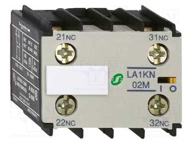 Auxiliary contacts; Series: TeSys K; Leads: screw terminals