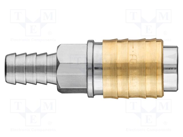 Quick connection coupling; brass; Connection: 12mm