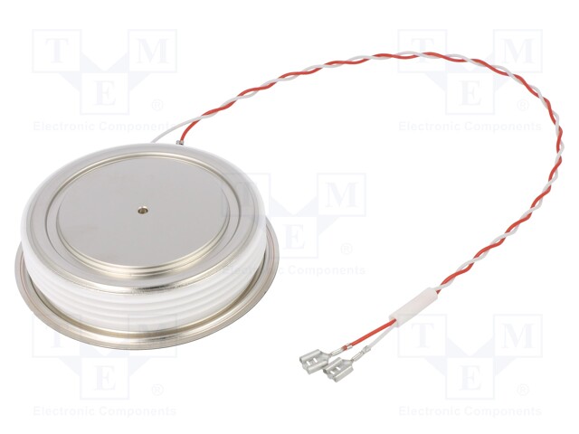 Hockey-puck thyristor; 1.8kV; 3kA; 400mA; Ifsm: 50.54kA; Ø102/63mm