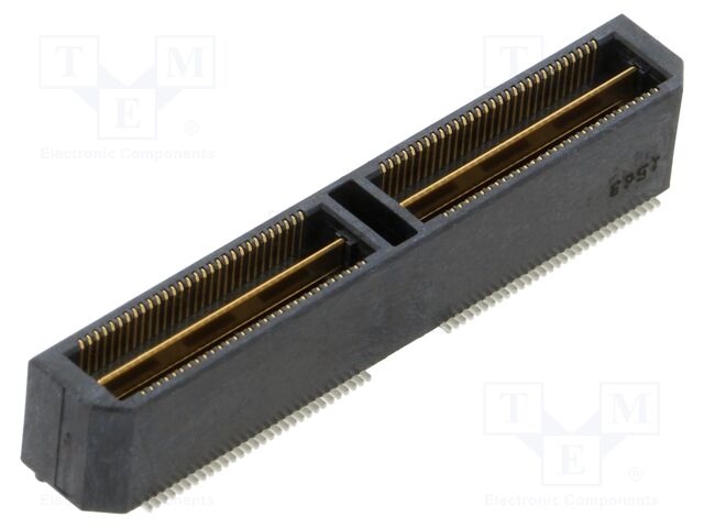 Connector: PCB to PCB; male; PIN: 120; 0.5mm; QTH; gold-plated; SMT
