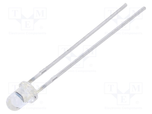 PIN photodiode; 3mm; THT; 940nm; 45°; 10nA; convex; transparent