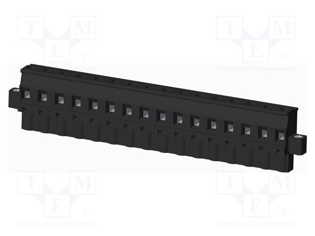Connector: pluggable terminal block; plug; female; angled 90°