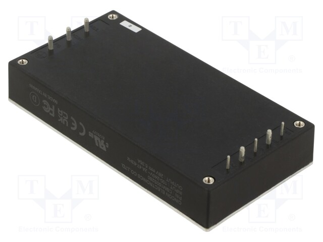 Converter: AC/DC; 150W; 90÷264VAC; 28VDC; Iout: 5.35A; 93%; PCB; 3kV