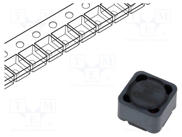 Inductor: wire; SMD; 219.8uH; Ioper: 1.25A; 398mΩ; ±20%; Isat: 2.35A
