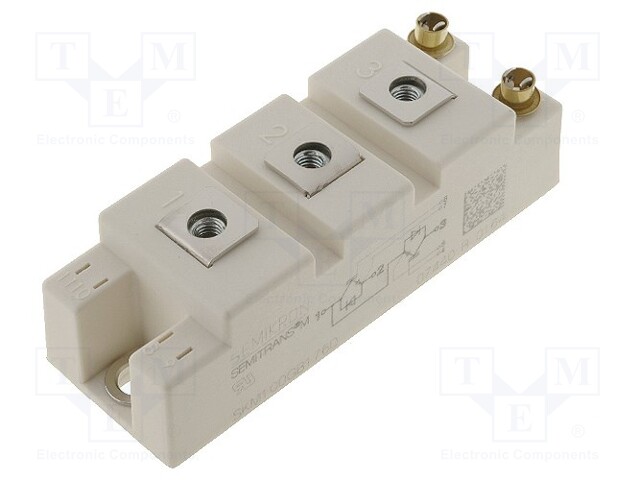 Module: IGBT; transistor/transistor; IGBT half-bridge; Ic: 75A