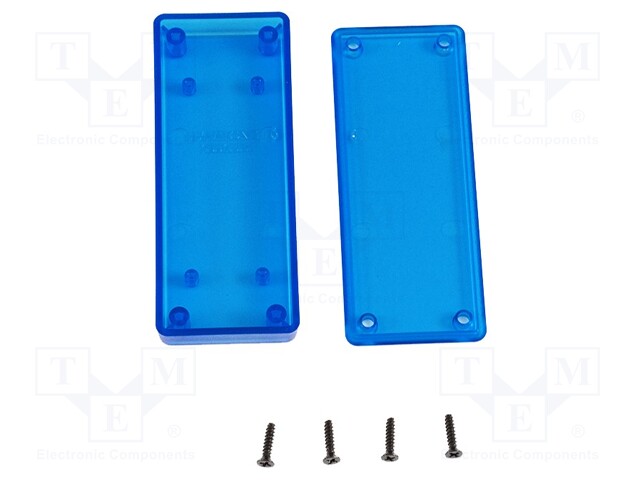 Enclosure: multipurpose; X: 40mm; Y: 100mm; Z: 15mm; 1551 MINI; ABS