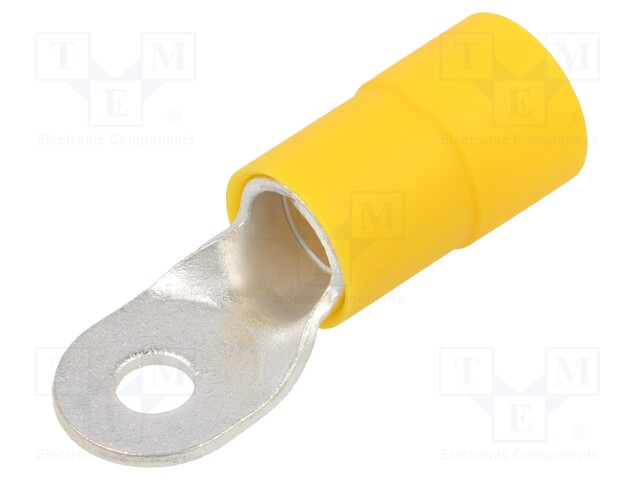 Tip: ring; M8; Ø: 8.5mm; 70mm2; crimped; for cable; insulated; tinned