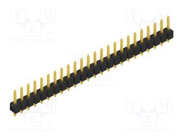 Connector: pin strips; pin header; male; PIN: 24; 2.54mm; THT; 1x24