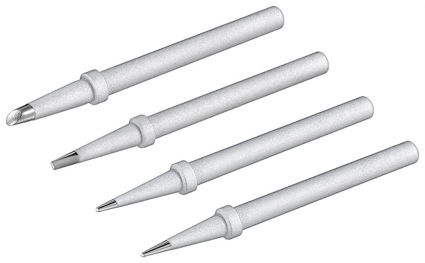 Tip set for soldering station AP 2, 4 tips: ø 0.5, 1.5, 2.0, 3.3 mm