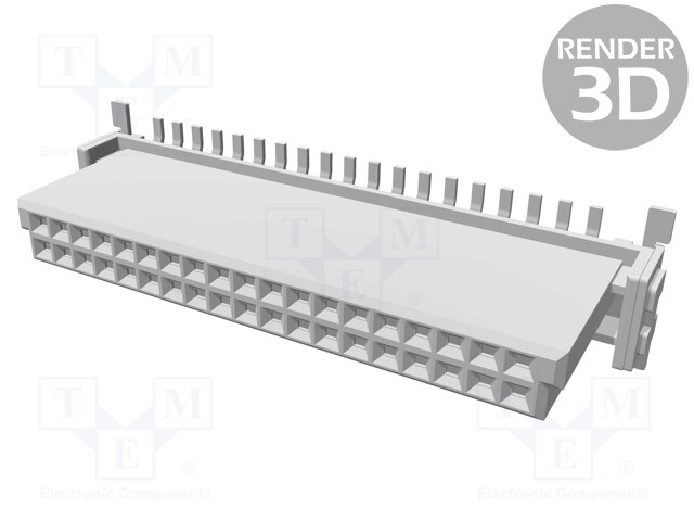 Connector: PCB to PCB; female; PIN: 38; 1.27mm; Series: har-flex