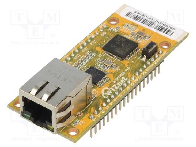 Module: Ethernet; Comp: AT45DB081D,W5500; uC: STM32F103RBT6