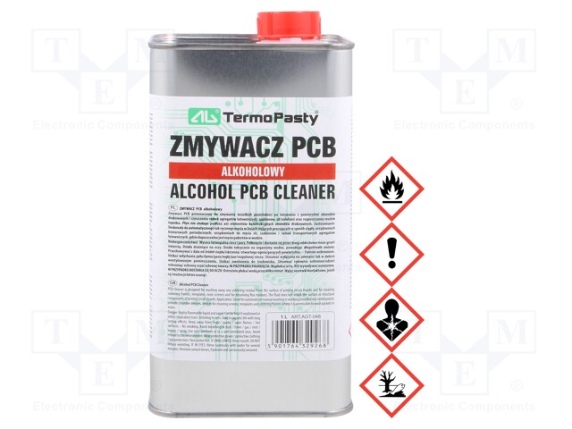 Cleaner; 1l; liquid; plastic container