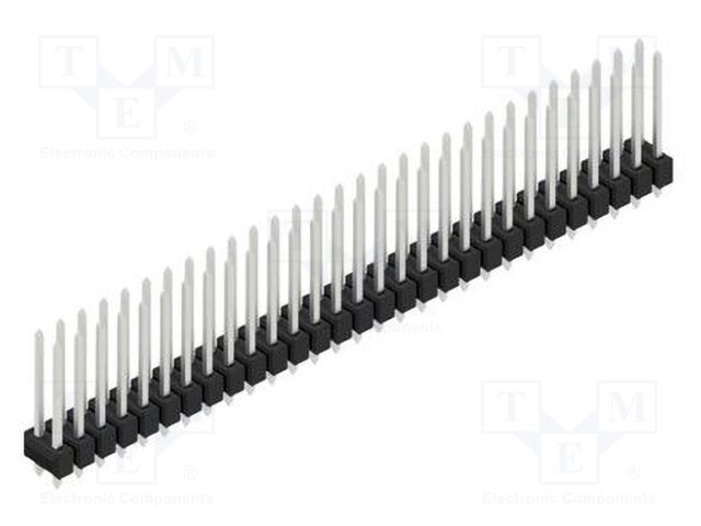 Connector: pin strips; pin header; male; PIN: 58; 2.54mm; THT; 2x29
