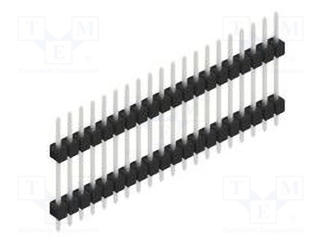 Connector: pin strips; pin header; male; PIN: 20; 2.54mm; THT; 1x20