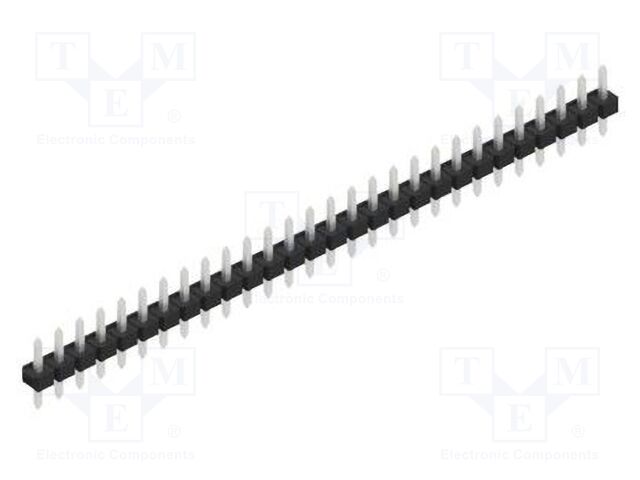 Connector: pin strips; pin header; male; PIN: 28; 2.54mm; THT; 1x28