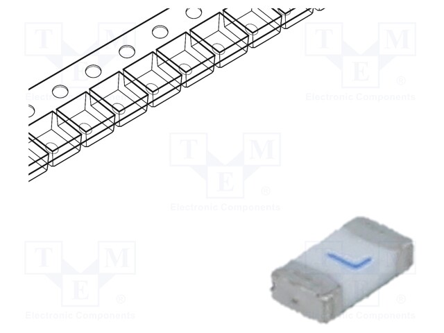 Fuse: fuse; quick blow; 1.75A; SMD; ceramic; Case: 1206; 440