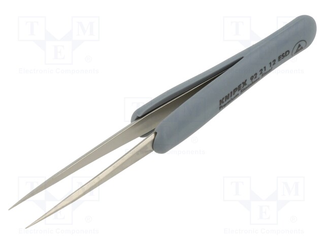 Tweezers; non-magnetic; Blade tip shape: sharp; ESD
