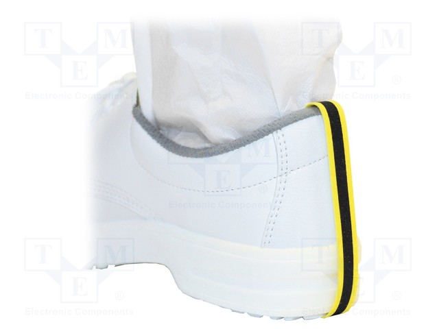 ESD shoe grounder; ESD; 100pcs; yellow-black
