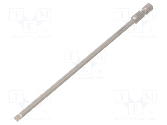Screwdriver bit; slot
