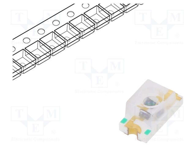 Phototransistor; 1206; λp max: 940nm; 30V; λd: 530-1030nm