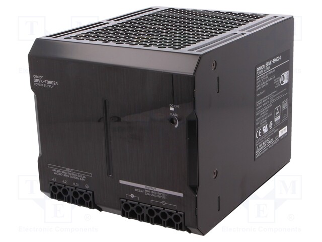 Power supply: switched-mode; 960W; 24VDC; 40A; 450÷600VDC; OUT: 1