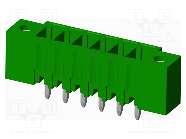 Connector: pluggable terminal block; socket; male; straight; THT