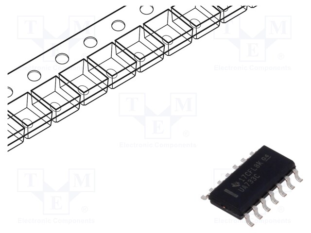 IC: video amplifier; programmable gain; 6VDC; Ch: 2; SO14; 3.6mA