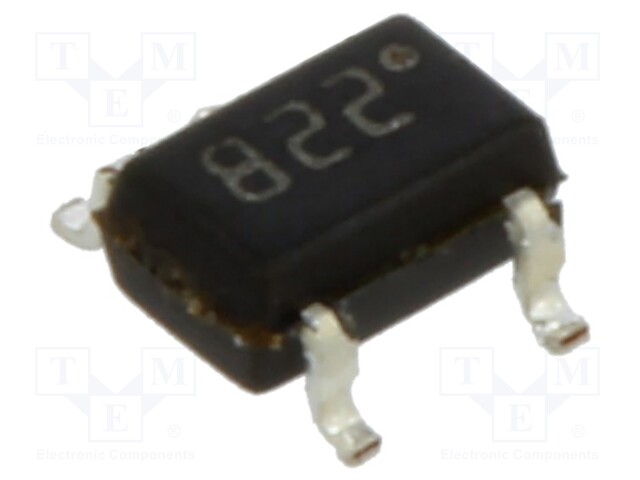 Temperature Sensor IC, Voltage, ± 2.7°C, -50 °C, +150 °C, SC-70, 5 Pins