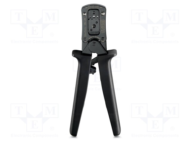 Tool: for crimping colaxial / RF connectors; BS DSUB÷/C; 193mm