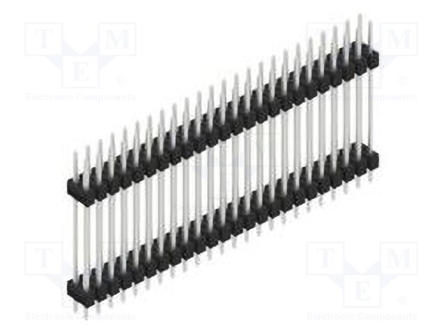 Connector: pin strips; pin header; male; PIN: 48; 2.54mm; THT; 2x24
