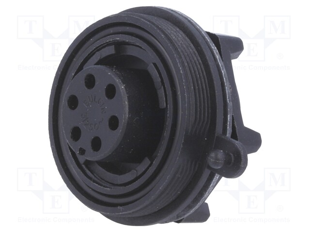 Connector: circular; socket; female; PIN: 6; Buccaneer Standard