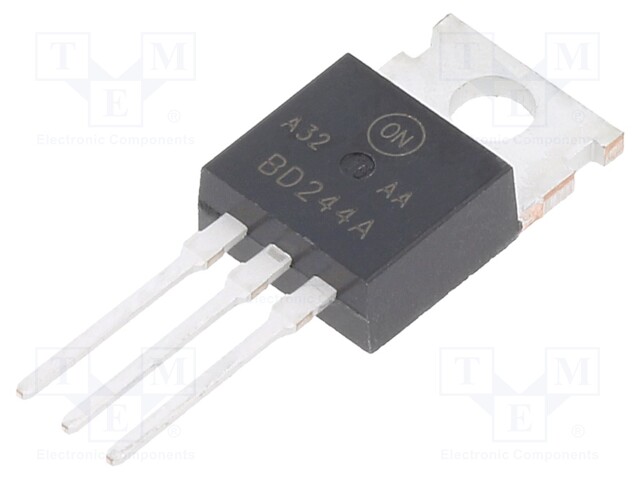 Transistor: PNP; bipolar; 60V; 6A; 65W; TO220