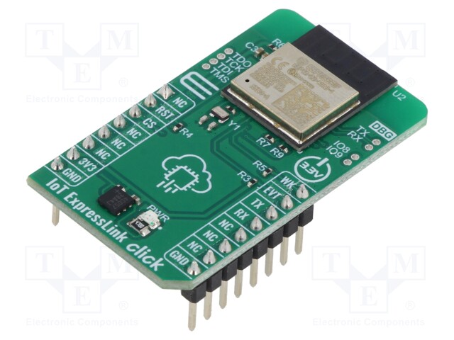 Click board; IoT ExpressLink; UART; ESP32-C3-MINI-1-N4-A; 3.3VDC