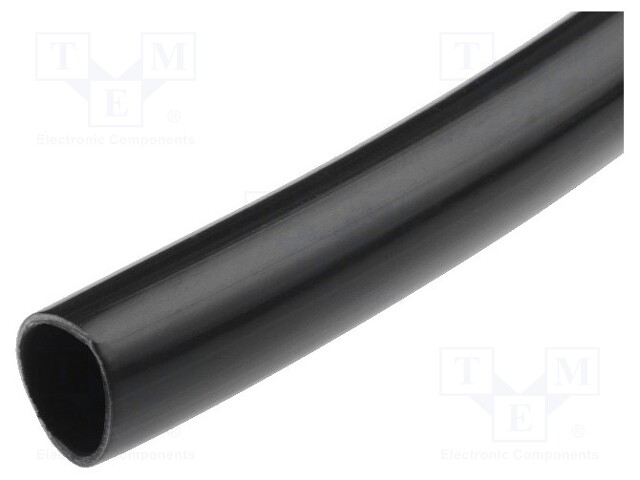 Insulating tube; Mat: PVC; black; -20÷80°C; Øint: 4mm; Len: 100m