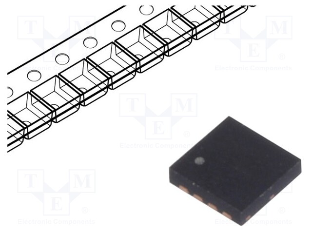 Transistor: P-MOSFET; unipolar; -150V; -1.8A; 42W; MLP8